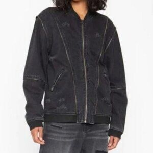 Free People X Sandrine Rose Oversized Jacket NWT Black